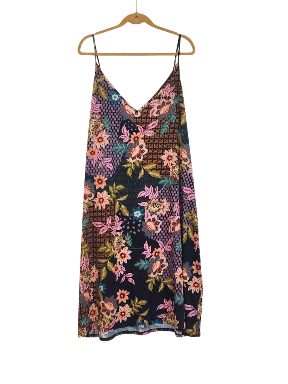 NWT Johnny Was Delfino Cami Sleep Dress Floral Lightweight Bohemian Women's 3X